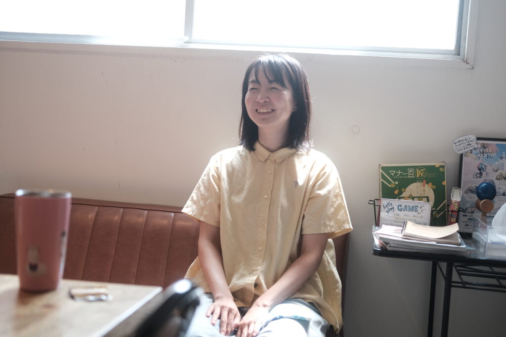 みわさん　笑顔